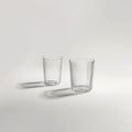 Aristale pair glass diamond glass